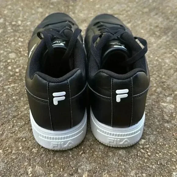 Fila Unlock Court Black Synthetic Lifestyle Sneakers Shoes Men’s Size 11 - Picture 4 of 10